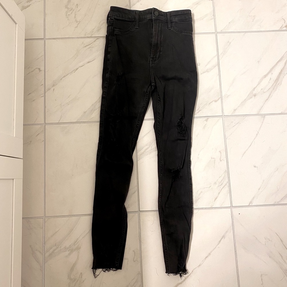 Hollister Black Jean Leggings